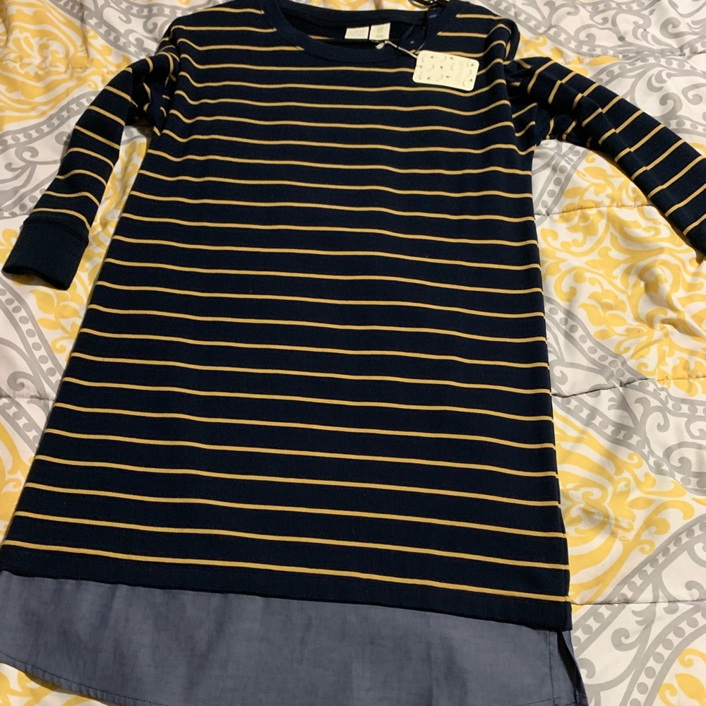 Sweater tee shirt dress